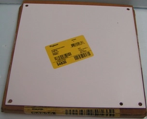 HOFFMAN 8 7/8" X 8 &frac34;" PANEL, HOFFMAN CAT NO: A10P10, HOFFMAN INTERNAL: 54830, ROHS PRODUCT REVISION