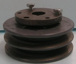 BROWNING 2TB42, FIXED PITCH SHEAVE, 2 GROOVE(S), 455 INCH DIAMETER, P1 BUSHING REQUIRED, USED WITH 