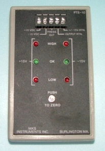 MKS INSTRUMENTS INC PTS-10 UNIT: TRANSD SIMULATOR TYPE PTS-10 # 28215-6