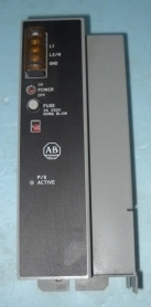 ALLEN-BRADLEY CAT# 1771-P7B 120/220V AC POWER SUPPLY MODEL IN USA PART # INPUT 120/220 VOLTS AX NOMI