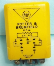 POTTER &amp; BRUMFIELD USA AMF EXT RES 120 VAC INPUT TIME DELAY ON OPERATE EXT RES ADJ CONTA