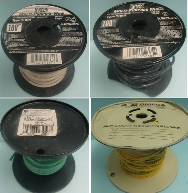 ROLLS (REELS) MISC WIRE CONSISTING OF: 1) REEL BICC GENERAL CABLE INDUSTRIES, INC ROMEX BRAND MUL