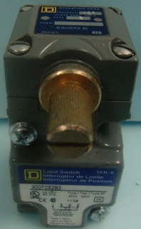 SQUARE D LIMIT SWITCH 9007C52B2IND SER A CONT EQ A169 TYPE A600 1109 24 1,2,3,4 SAME OLARITY CE C