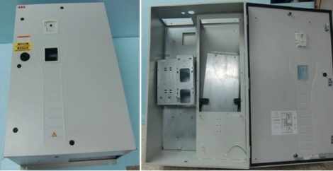 ABB ENCLOSED INDUSTRIAL CONTROL PANEL ACH550-BDR-097A-4 MFG DATE; 16-SEPTEMBER-2010 : 2103702860 SE