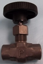 PARKER VALVE, NEEDLE VALVE, CW R, 387M M 