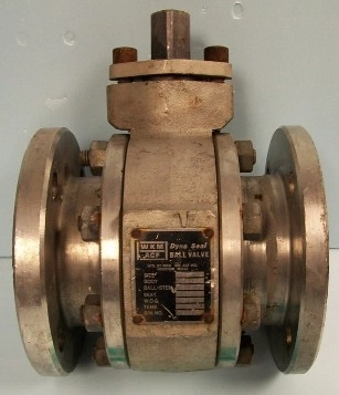 WKM ACF DYNA SEAL 3" STAINLESS STEEL FULL PORT BALL VALVE SIZE: 3", BODY: 18-8 MO, BALL - STEM: 316