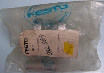 FESTO BRACKET LBG-63, MAT NO: 031764, NO: 002089, NO: DB D8 0152 0023 087