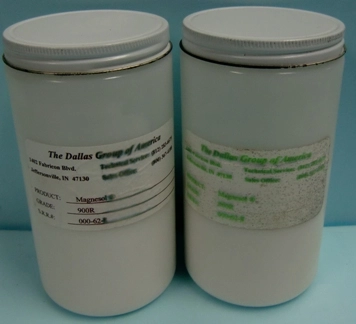 THE DALLAS GROUP OF AMERICA MAGNESOL GRADE: 900R SRR#: 000-62-8 IN PLASTIC JAR