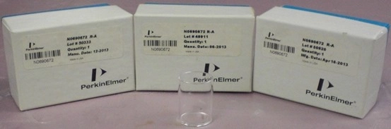 PERKIN ELMER, N069072 R-A, LOT: 49911, MANU DATE: 06-2013 