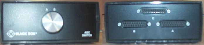 BLACK BOX ABC SWITCH, : 9103, MODEL: SW025A-FFF