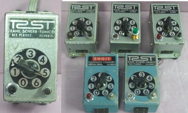 RST / RANK SCHERR-TUMICO VARIABLE OUTPUT SWITCH, MODEL: 1204D WITH 2 PIN OUTPUT PLUG (2 HAVE 4 PIN 