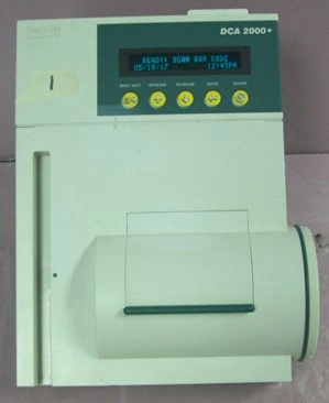 BAYER 5031C DCA 2000+, MODEL: SN5031C, : 304656, 100-240 V, 04 A, 50/60 HZ, FUSE: 250 V, T-125 A, 