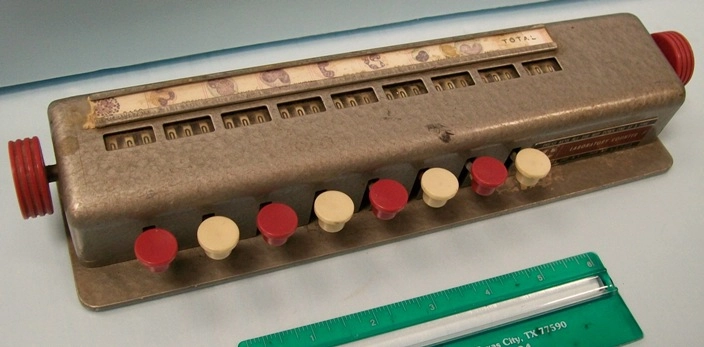 CLAY ADAMS LABORATORY COUNTER # 43702, 9) 3 DIGIT POSITONS ( 000, 000, 000, 000, 000, 000, 000, 000