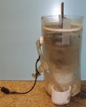 HOMEMADE HUMIDIFIER???, 1/16" PLEXIGLAS BODY, (1) FASCO INSTRUMENT INC MOTOR DIVISION, ELECTRIC MOT