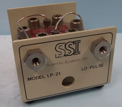 SSI SCIENTIFIC SYSTEM INC, PULSE DAMPER, MODEL: LP-21, LO-PULSE, FRONT IN/OUT PORTS 
