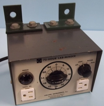 LAB-LINE 72 HOUR LAB MINDER, MODEL: 1430, : 0165, 120VAC, 10AMPS, 50/60HZ,