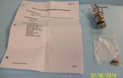 PITTMAN/AMTEK ASSY-MOTOR REACH XP GM8712F433 191 VDC 195:1 RATION COMES WITH REACH MOTOR REPLACEME