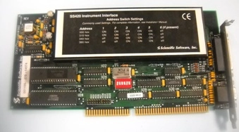 SCIENTIFIC SOFTWARE INC, SS420 INSTRUMENT INTERFACE, - 001109-275-14574, PCB, REV C, RC/C, 50/00