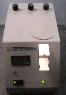 WESCOR, VAPOR PRESSURE OSOMETER, 5500, - 81171133, MODEL NO- 5500 NUMBERS FLOAT SO MAY ONLY BE GOO