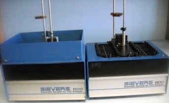 SIEVERS 800 AUTOMATIC SAMPLER FOR TOC ANALYZER : 199H20193 MODEL: STKR, UNIT ID 621290647 MODEL: TOC