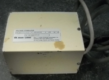 BRAN LUBBE, VOLTAGE STABILIZER, - BTC74705, PART NO - 161-A007-016, 105/125V, 60HZ