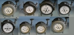 WET TEST METERS, FIVE = AMERICAN METER SIZE: AL-17-1 CONSTRUCTION: STAINLESS : P-2231 ONE FILTER