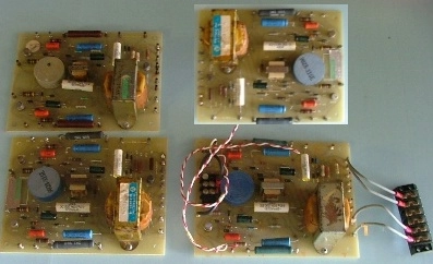 WESTINGHOUSE PLC DRIVE BOARDS VECTOR CONTROL BOARDS CONSISTING OF: 1) MODEL VPH1009-215-1 AND 3) MOD