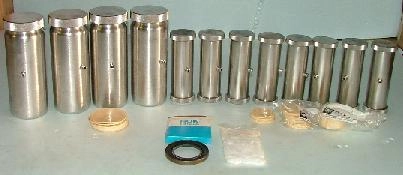  ATLAS ELECTRIC DEVICES COMPANY STAINLESS STEEL SCREW TOP CONTAINERS, 8 = 2" DIA 5-5/8" TALL 4 = 