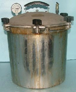 ALL AMERICAN PRESSURE STERILIZER MODEL: 1925X, 12" DEEP, 13" ID 