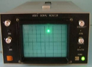 LEADER ELECTRONICS CORP VIDEO SIGNAL MONITOR : 0110317, X INPUT MAX 100V, Y INPUT MAX 100V, Z INPU