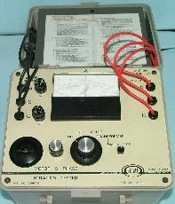 BIDDLE MOTOR AND PHASE ROTATION TESTER, CAT NO 560060
