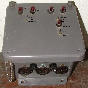 UNDERWRITERS LABORATORIES INDUSTRIAL CONTROL PANEL ENCLOSURE NO H 611403, PN J 606 W