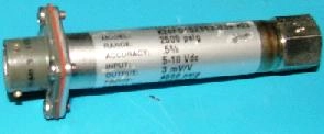 ASHCRAFT MODEL K25F0152B63000#, #23, RANGE 2500PSIG ACCURACY: 5%, INPUT 5-10VDC, OUTPUT 3M V/V PROO