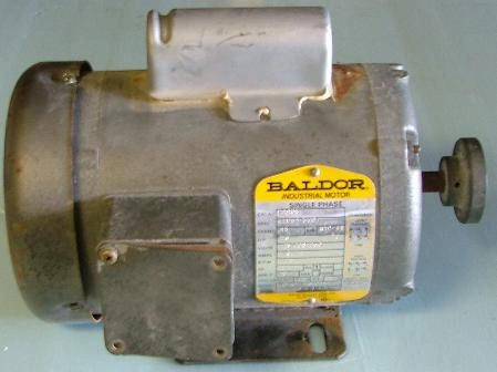 BALDOR INDUSTRIAL MOTOR, CAT NO: L3406, SPEC: 34C51-5507, FRAME: 48, : W10-89, HP: 1/3, V115/208-2