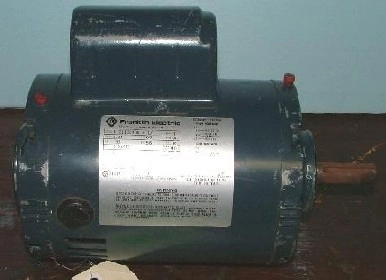 FRANKLIN ELECTRIC MODEL: 4101130404, MOTOR HP: &frac12;, RPM: 1725, FR: 56, 115/230V