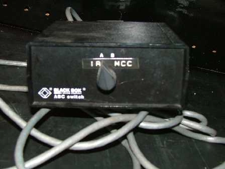 BLACK BOX A MICOM COMP A,B,C, SWITCH, : 8752, MODEL: SWO10B-EFF