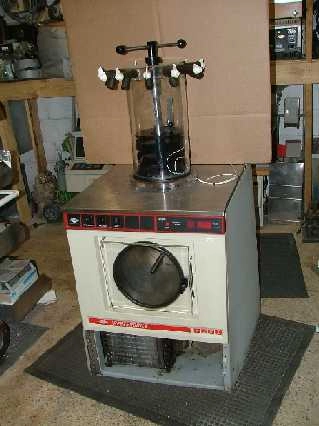 VIRTIS FREEZMOBIL MODEL 125L, CAT NO 249452, : 200010, THIS UNIT CHARGED WITH REFRIGERANT, R-502, 