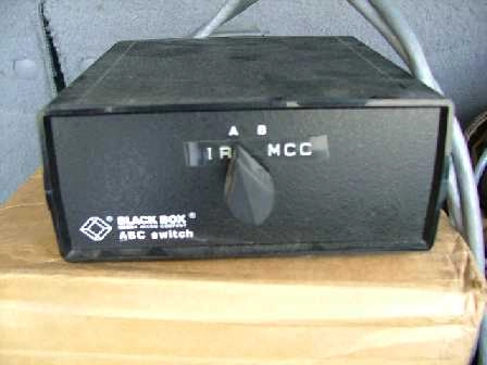 BLACK BOX MICOM COMPANY A,B,C, SWITCH MODEL: SWOLOB-FFF, : 8752 