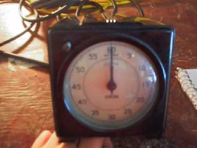 THE STANDARD ELECTRIC TIME CO TYPE S-60, INST NO 48719, SPEED 1RPM, MOTOR 115, CLUTCH 115, AMPS 6