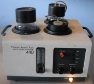 THERMO JARRELL ASH, ATOMIC VAPOR ACCESSORY, MODEL NO- 440, DATE- 10/95, V- 100/120, AMPS- 3, HZ- 50