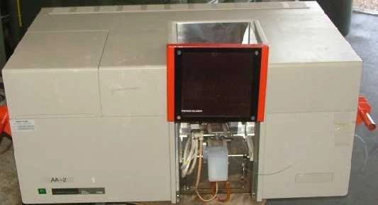 PERKIN ELMER 4100 ATOMIC ABSORPTION SPECTROMETER, MODEL: 4100, ID NO: 505944 