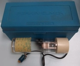 PERKIN ELMER INTINSITRON LAMP, PART NO: 303-6064, NO: CURRENT OPERATING MAXIMUM CONTINUOUS: 10 MA / 