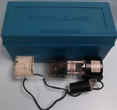 PERKIN ELMER INTENSITRON LAMP, PART NO: 303-6097, CURRENT CONTINUOUS MAXIMUM DC: 20 MA / 25 MA, MODU