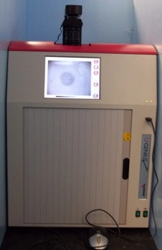 SYNGENE MODEL: UGENIUS, GEL IMAGING SYSTEM WITH CAMERA AND SLIDE IN TRANS ILLUMINATOR WITH MITSUBIS