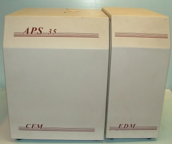 APS 35 CFM APS TECHNOLOGIES MODEL APS 35CFM 98D367 115VAC/12A 230VAC/6A 50/60HZ WITH EC NITROGEN DET