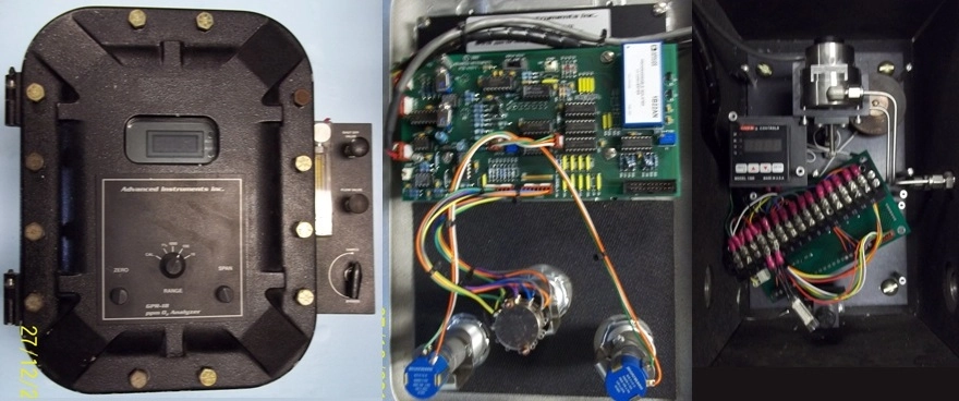 ADVANCED INSTRUMENT INC GPR-18 EXPLOSION PROOF PROCESS PPM OXYGEN O2 ANALYZER Features certificatio