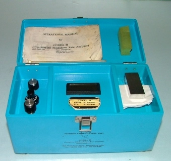 NAECO ASSOCIATES, INC COBRA ll COMPLETE OIL BREAKDOWN RATE ANALYZER, NSN: 663014412935, : 102973 WI