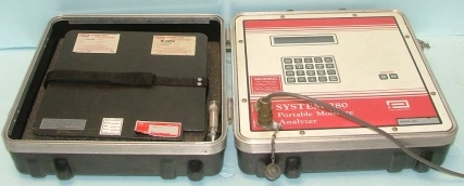 PANAMETRICS PORTABLE MOISTURE ANALYZER SYSTEM 280 MODEL 280H-121 120V 50/60HZ 15 WATTS NOTE" WHEN PL