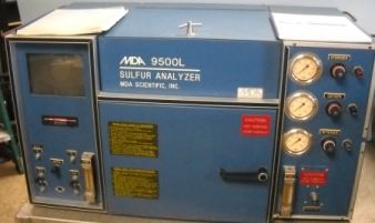 MDA 9500L SULFUR ANALYZER MDA SCIENTIFIC INC 950000-? R0010 MODEL 9500L REV 1 POWER SUPPLY 1600AC UN