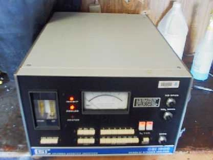 COLUMBIA SCIENTIFIC INDUSTRIES CSI 1600 OXIDES OF NITROGEN ANALYZER 11314 A, WITH DAYTON MOTOR MODEL